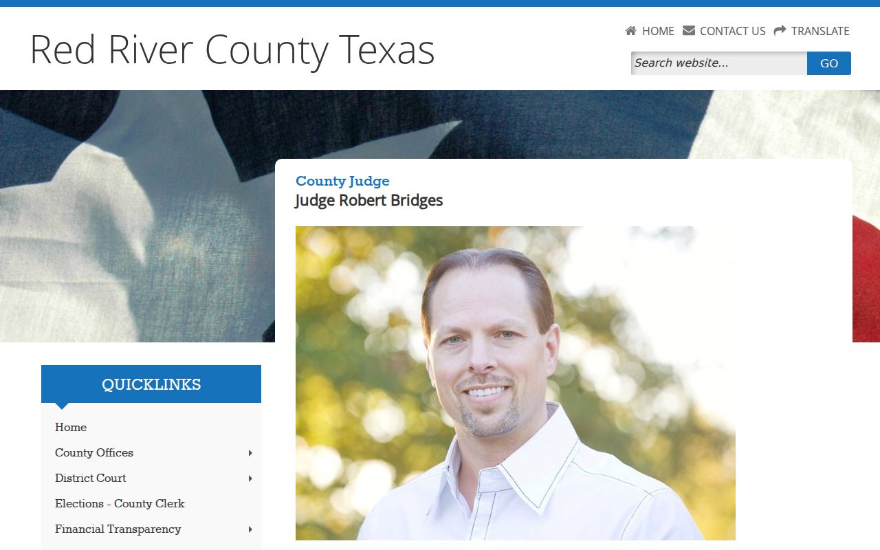 Red River County court source for misdemeanor criminal case records